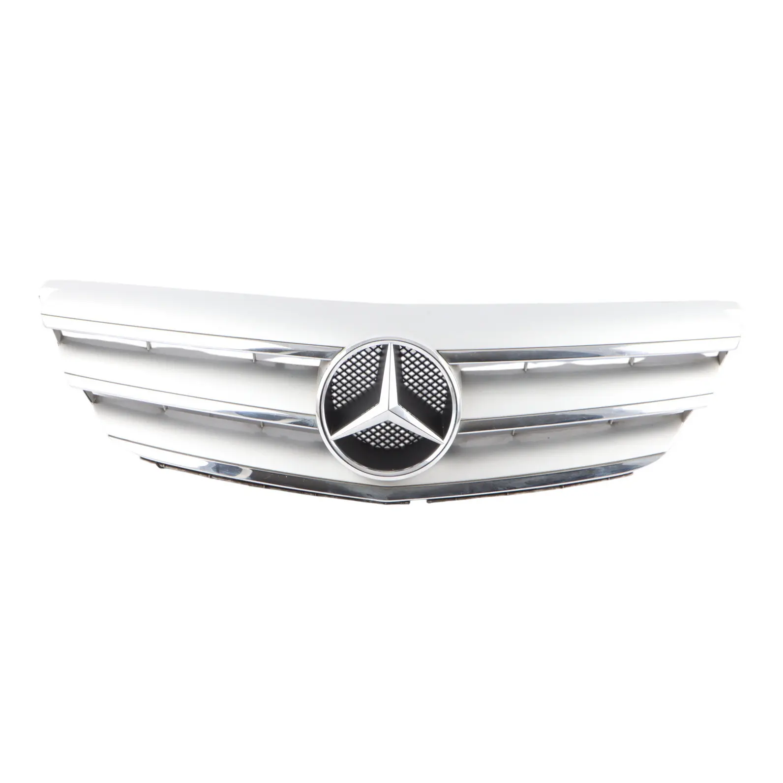 Mercedes W245 Front Hood Bonnet Radiator Sport Grille Beam Silver Chrome