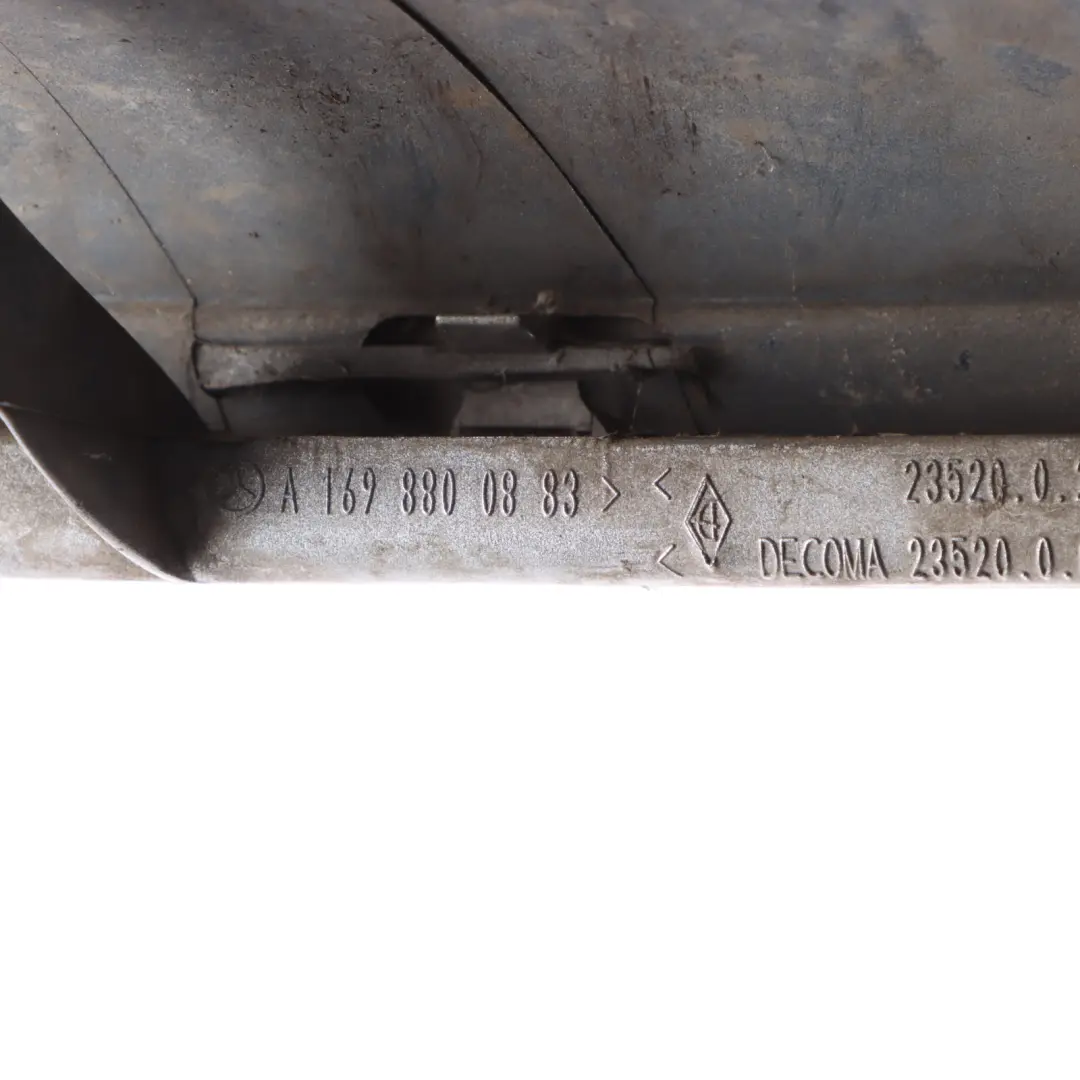 Front Hood Bonnet Radiator Sport Grille Beam Silver Chrome to Mercedes W245 with Part number A1698800883 Mercedes W245 Front Hood Bonnet Radiator Sport Grille Beam Silver Chrome - SKU A1698800883 - Part number A1698800883