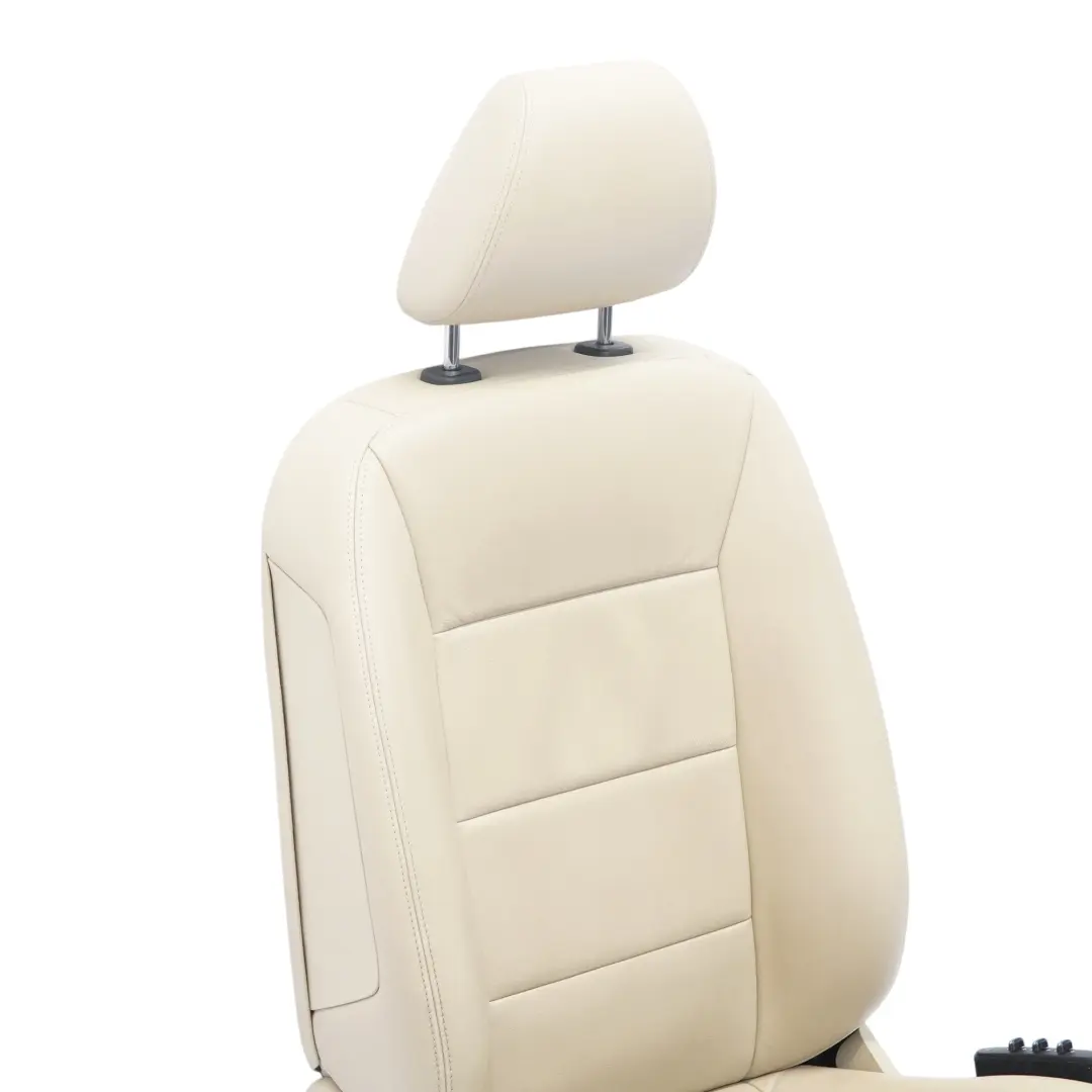Sedile anteriore destro Comfort Pelle Nappa Semi-Anilina Beige per Mercedes W169 con numero di parte A1699103847 Mercedes W169 Sedile anteriore destro Comfort Pelle Nappa Semi-Anilina Beige - SKU A1699103847-4 - Numero di parte A1699103847