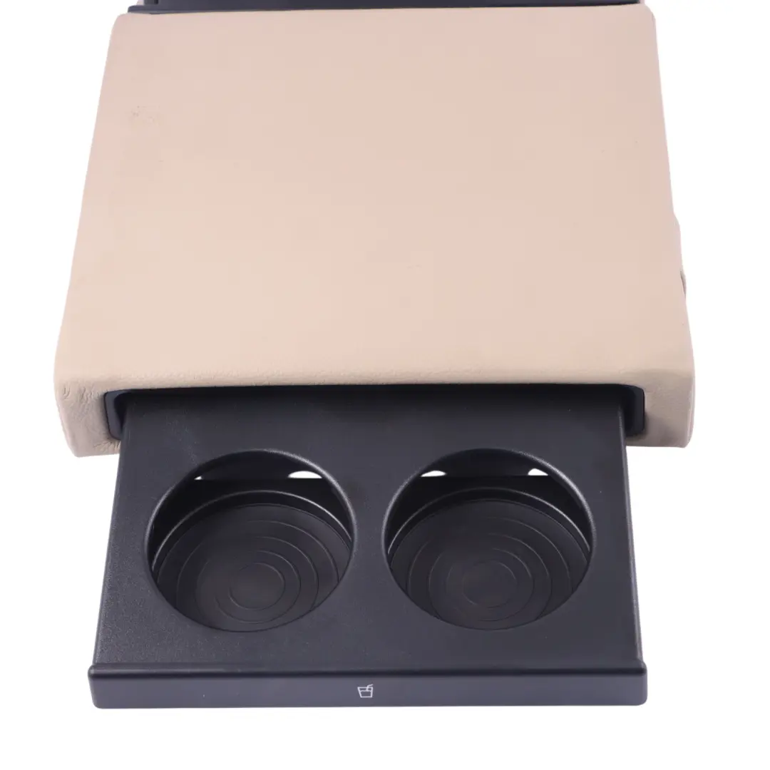 Bench Arm Rest Centre Cup Holder Leather to Mercedes W169 Rear with Part number A1699700301 Mercedes W169 Rear Bench Arm Rest Centre Cup Holder Leather - SKU A1699700301 - Part number A1699700301