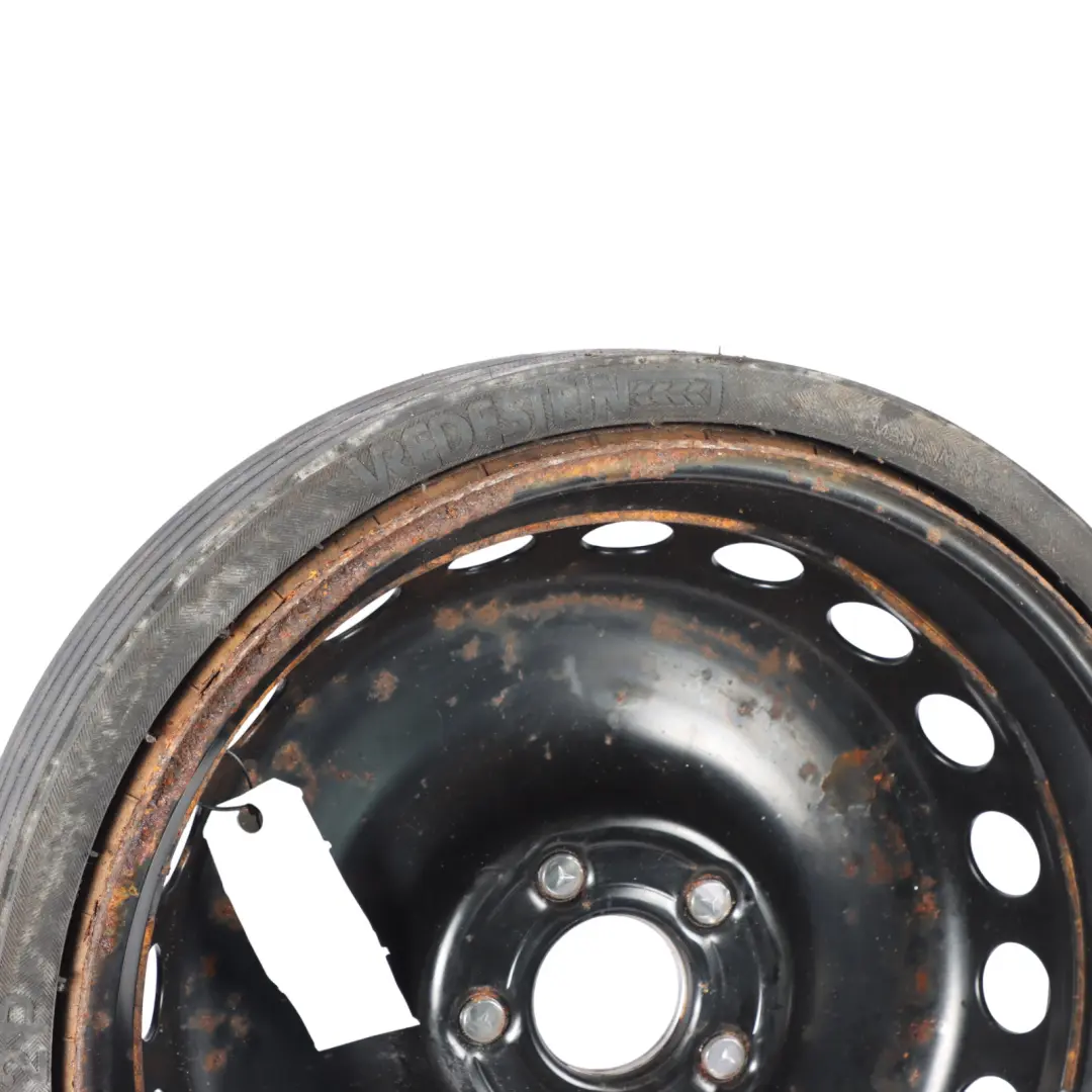 Rueda repuesto Mercedes SLK R171 Acero R17 4,5J Neumático 145/70 para con número de pieza A1714000202 Rueda repuesto Mercedes SLK R171 Acero R17 4,5J Neumático 145/70 - SKU A1714000202-1 - Número de pieza A1714000202