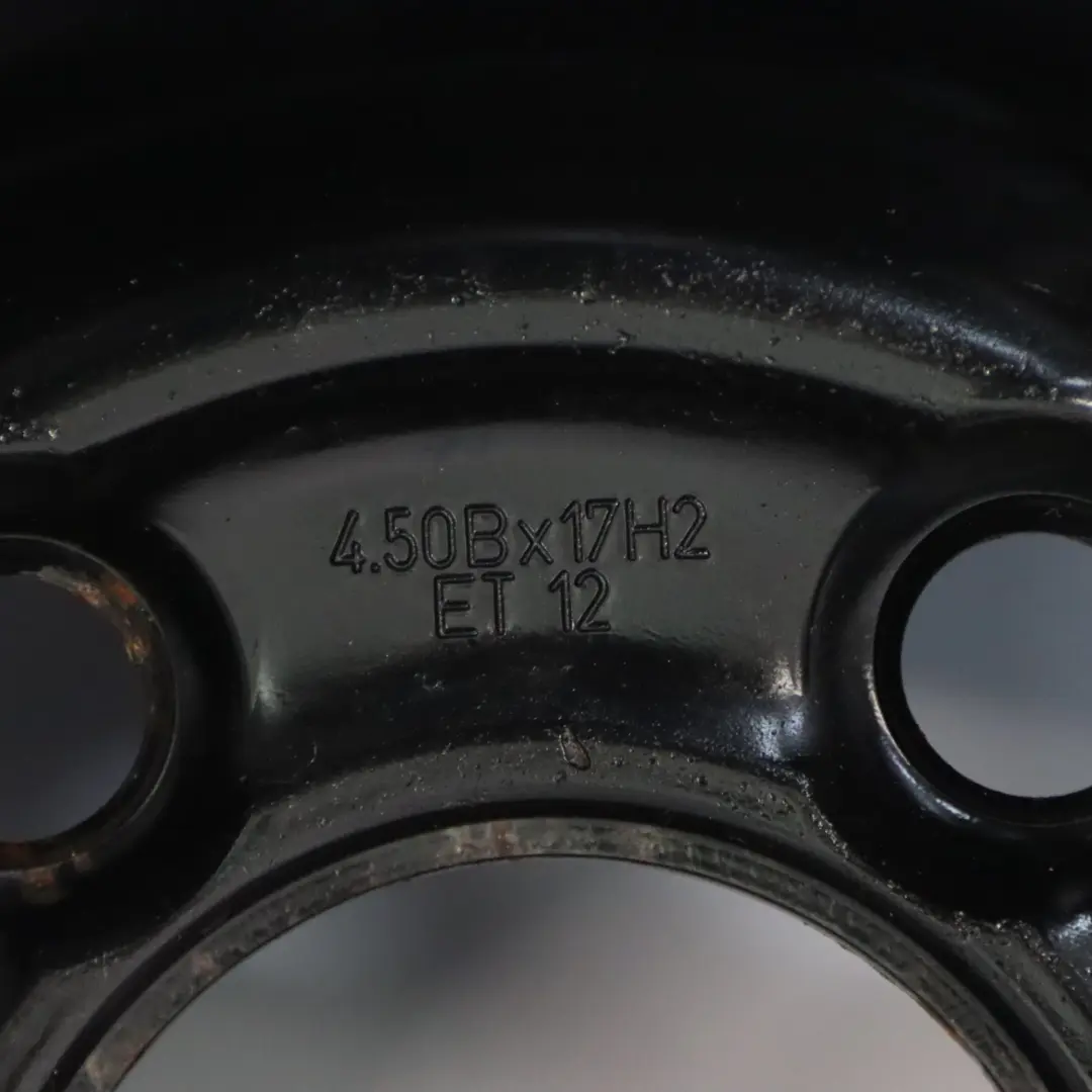 Mercedes R171 Roue secours acier R17 4,5J ET:12 Pneumatique 145/70 - SKU A1714000202-3 - Numéro de pièce A1714000202
