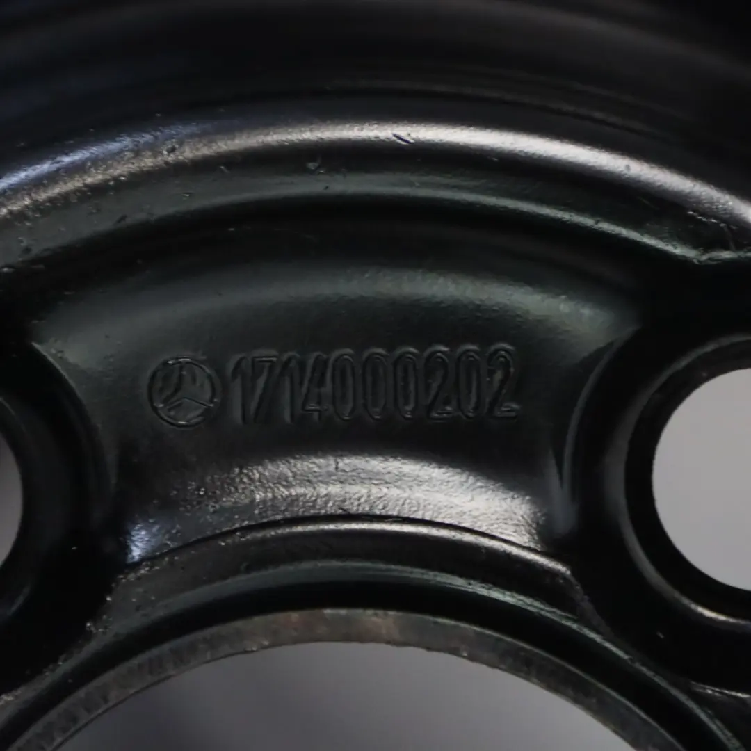 Mercedes R171 Roue secours acier R17 4,5J ET:12 Pneumatique 145/70 - SKU A1714000202-3 - Numéro de pièce A1714000202