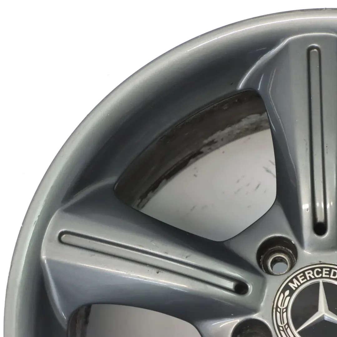 Mercedes SLK R171 Alloy Wheel Rim Grey 17" 7,5J ET:36 5-Spoke - SKU A1714011202-3 - Part number A1714011202