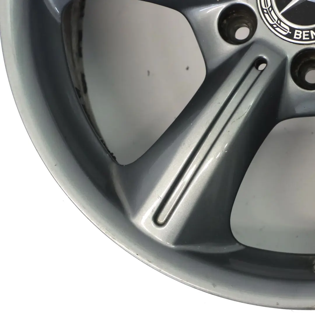 Leichtmetallfelge Grau 17" 7,5J ET:36 5-Speichen Mercedes SLK R171 - SKU A1714011202-3 - Teilenummer A1714011202