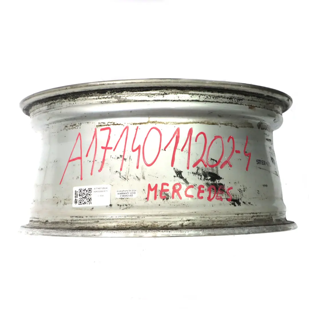 Leichtmetallfelge Grau 17" 7,5J ET:36 5-Speichen für Mercedes SLK R171 mit Teilenummer A1714011202 Mercedes SLK R171 Leichtmetallfelge Grau 17" 7,5J ET:36 5-Speichen - SKU A1714011202-4 - Teilenummer A1714011202