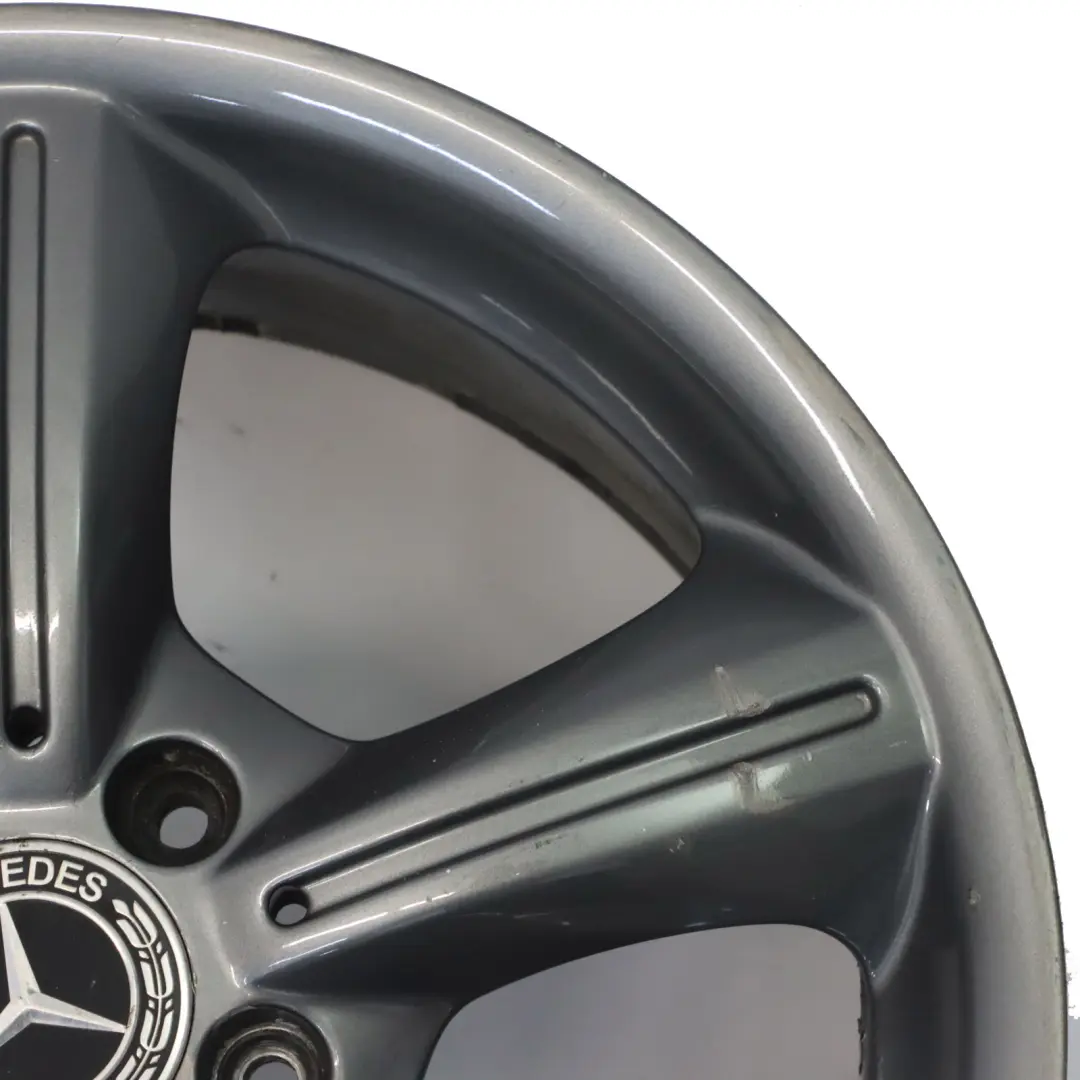 Felga Aluminiowa Szara 17" 7,5J ET:36 do Mercedes SLK R171 o numerze A1714011202 Mercedes SLK R171 Felga Aluminiowa Szara 17" 7,5J ET:36 - SKU A1714011202-4 - Numer Części A1714011202