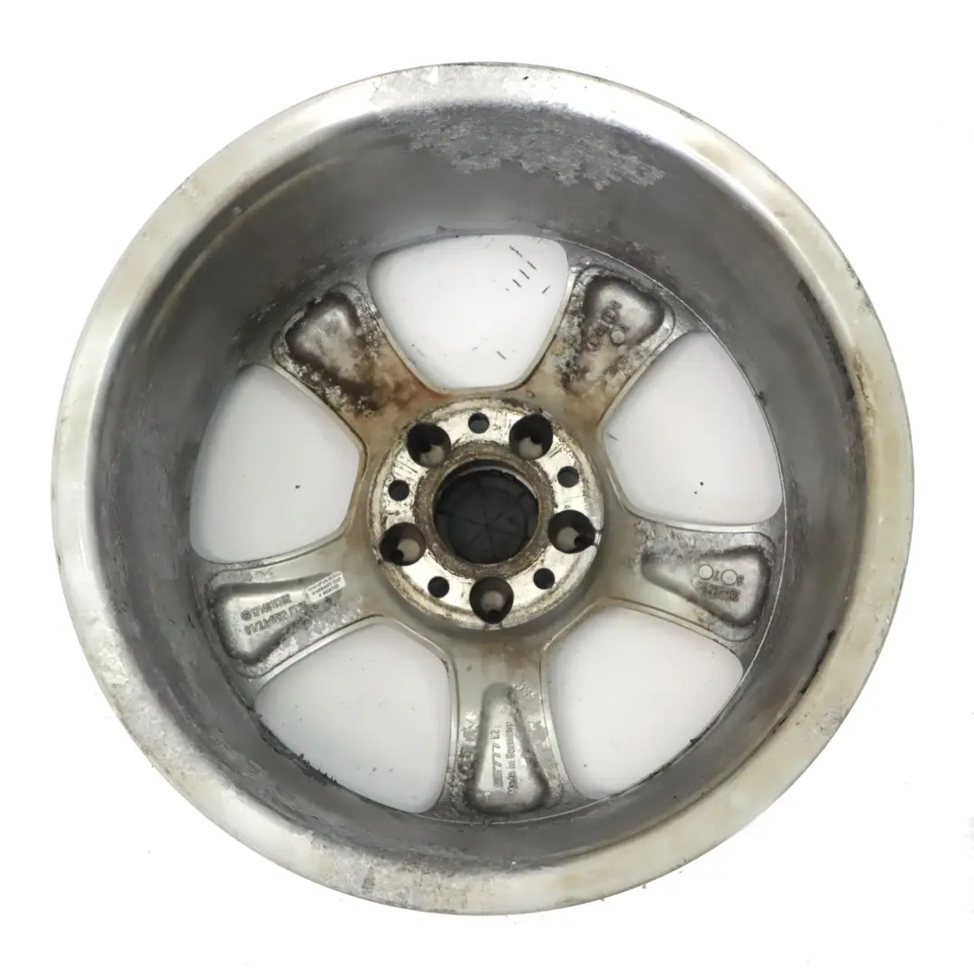 Alloy Wheel Rim Grey 17" 8,5J ET:30 5-Spoke to Mercedes SLK R171 Rear with Part number A1714011302 Mercedes SLK R171 Rear Alloy Wheel Rim Grey 17" 8,5J ET:30 5-Spoke - SKU A1714011302-1 - Part number A1714011302