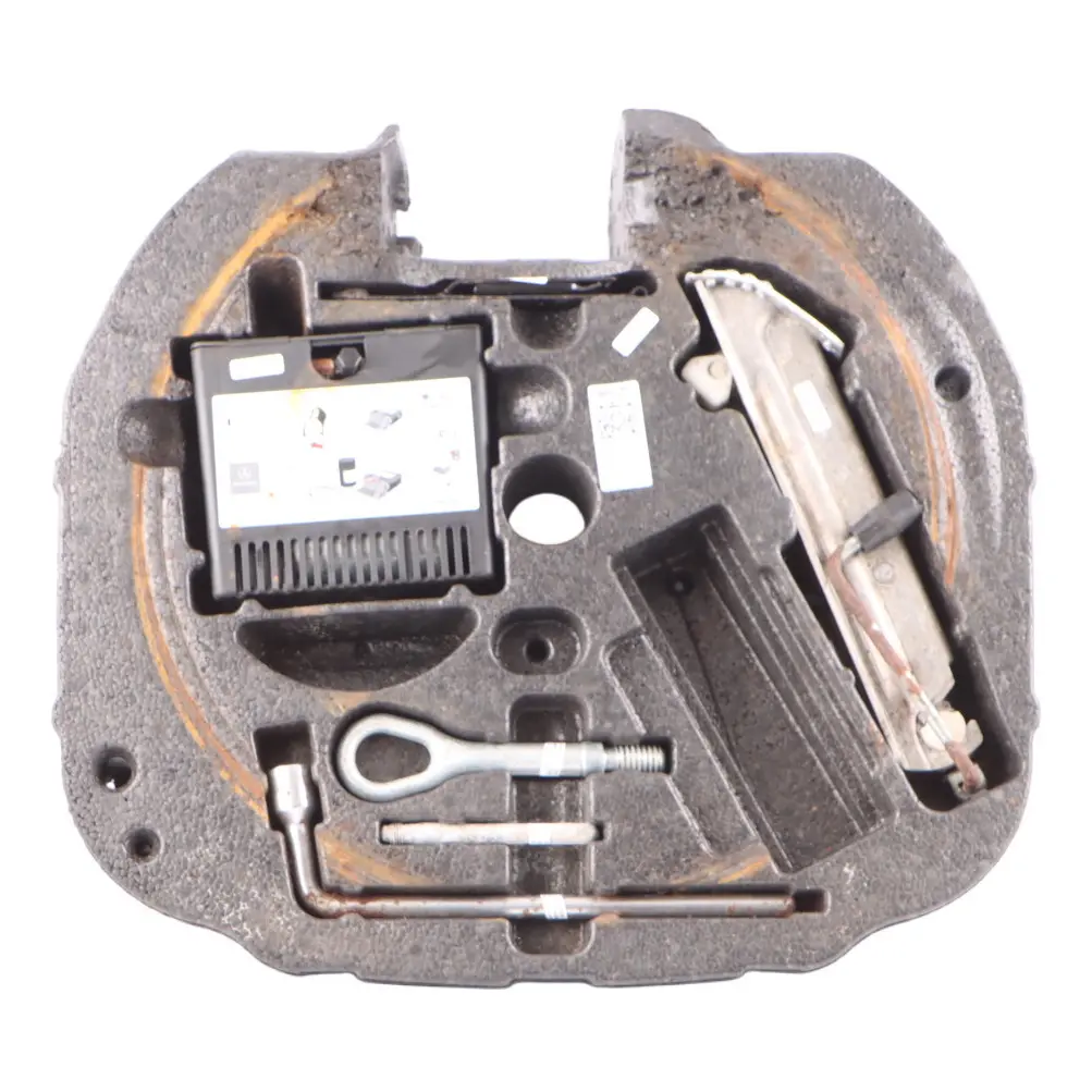 Tyre Emergency Tool Kit Compressor Boot Trunk Storage to Mercedes R171 with Part number A1716840537 Mercedes R171 Tyre Emergency Tool Kit Compressor Boot Trunk Storage - SKU A1716840537-2 - Part number A1716840537