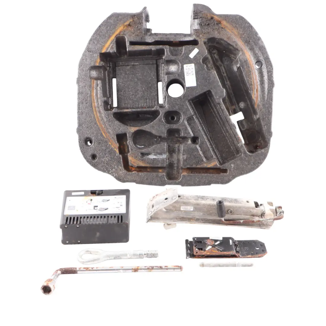 Mercedes R171 Tyre Emergency Tool Kit Compressor Boot Trunk Storage - SKU A1716840537-2 - Part number A1716840537