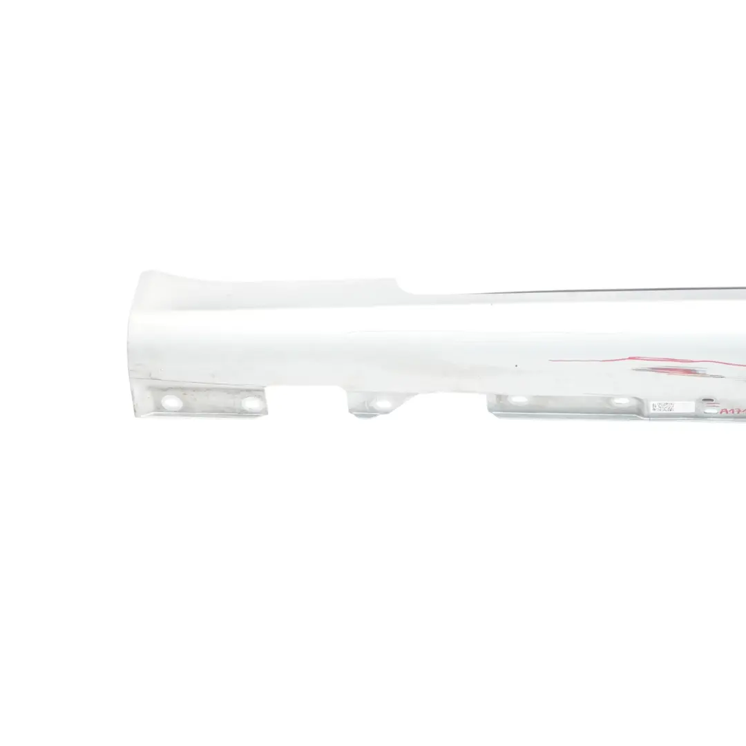 Mercedes R171 Faldón cubre umbral de puerta izquierdo Tellurium Silver 762 - SKU A1716980154-TES - Número de pieza A1716980154