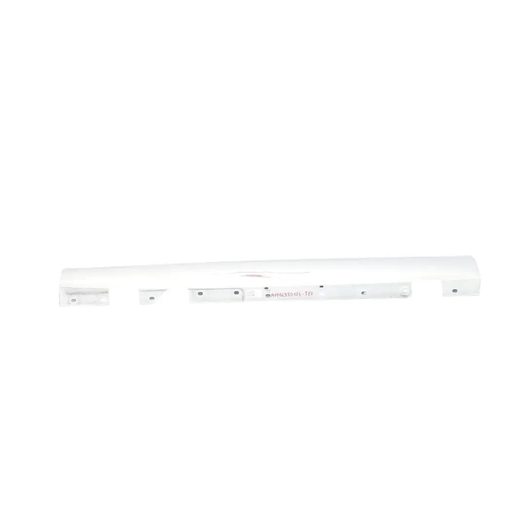 Mercedes R171 Faldón cubre umbral de puerta izquierdo Tellurium Silver 762 - SKU A1716980154-TES - Número de pieza A1716980154