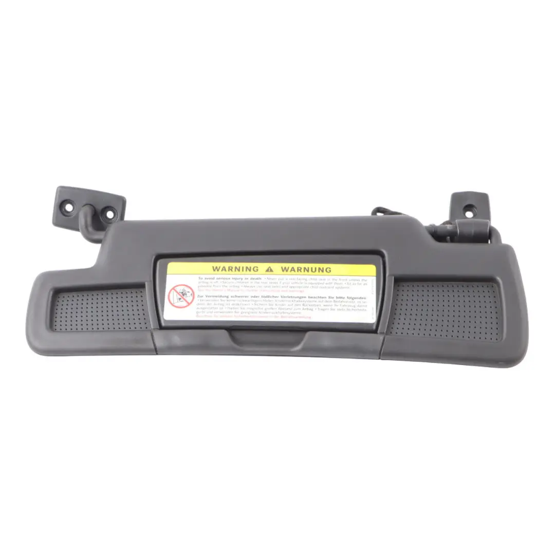 Mercedes SLK R171 Front Sun Visor Cover Left N/S Mirror Panel Black - SKU A1718100310-1 - Part number A1718100310