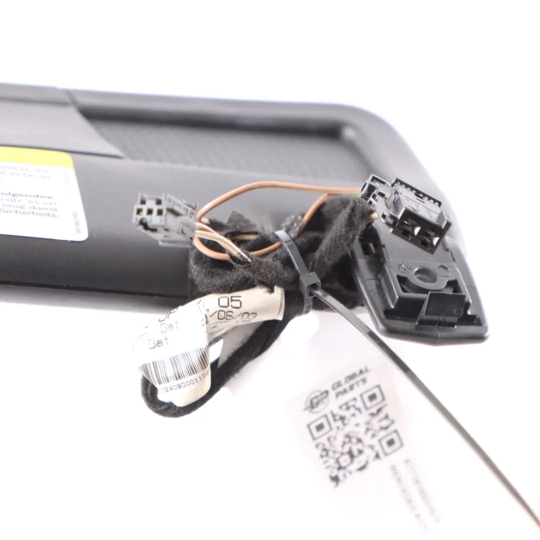 Mercedes SLK R171 Vorderseite Sonnenblende Spiegel Schwarz Links - SKU A1718100310-1 - Teilenummer A1718100310