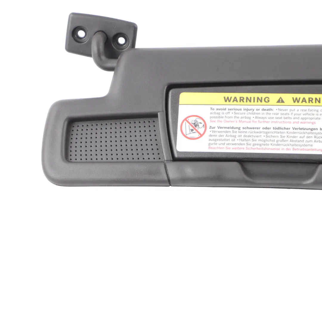 Mercedes SLK R171 Copertura Parasole Anteriore Nero Sinistro - SKU A1718100310-1 - Numero di parte A1718100310