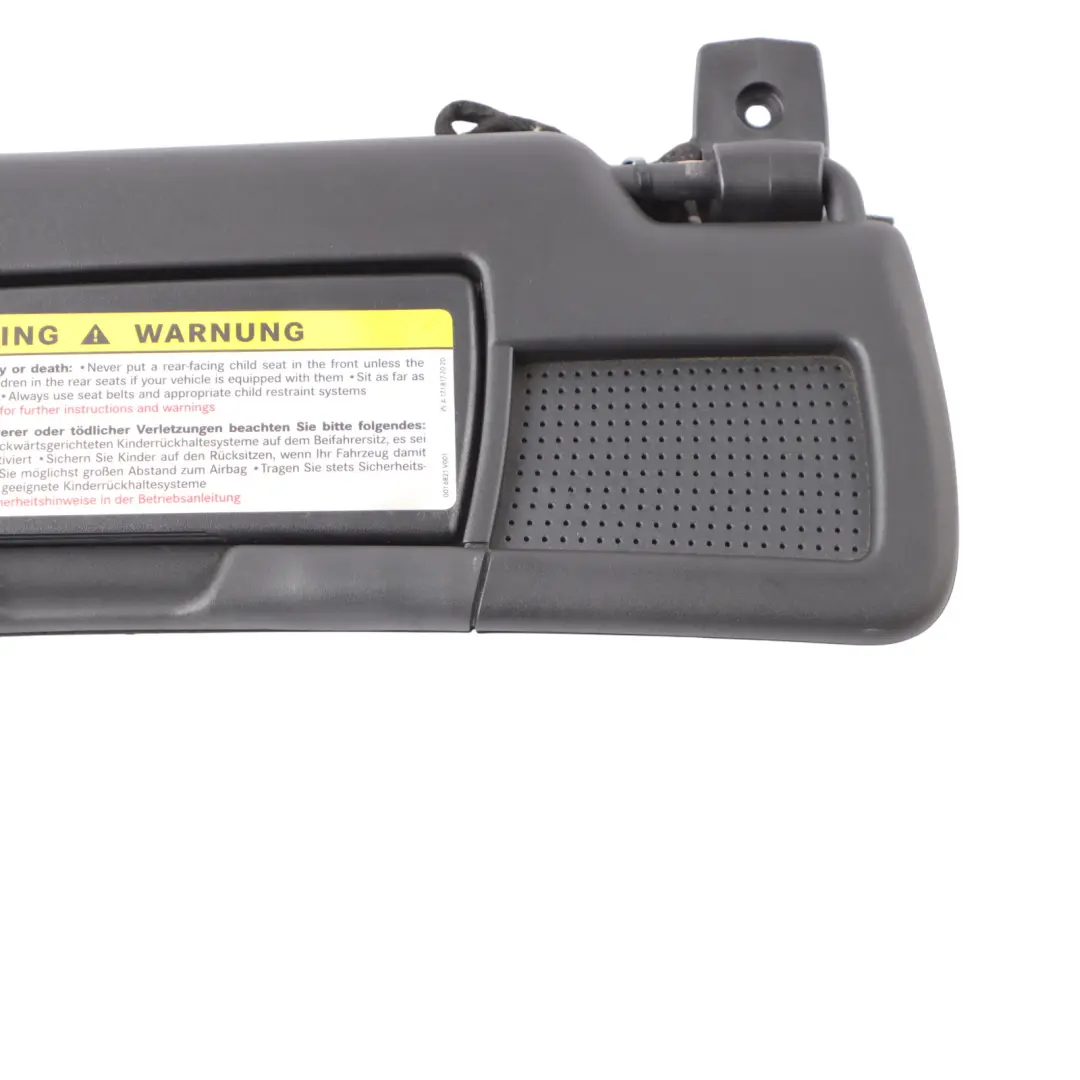 Mercedes SLK R171 Pare-Soleil Avant Gauche Noir - SKU A1718100310-1 - Numéro de pièce A1718100310