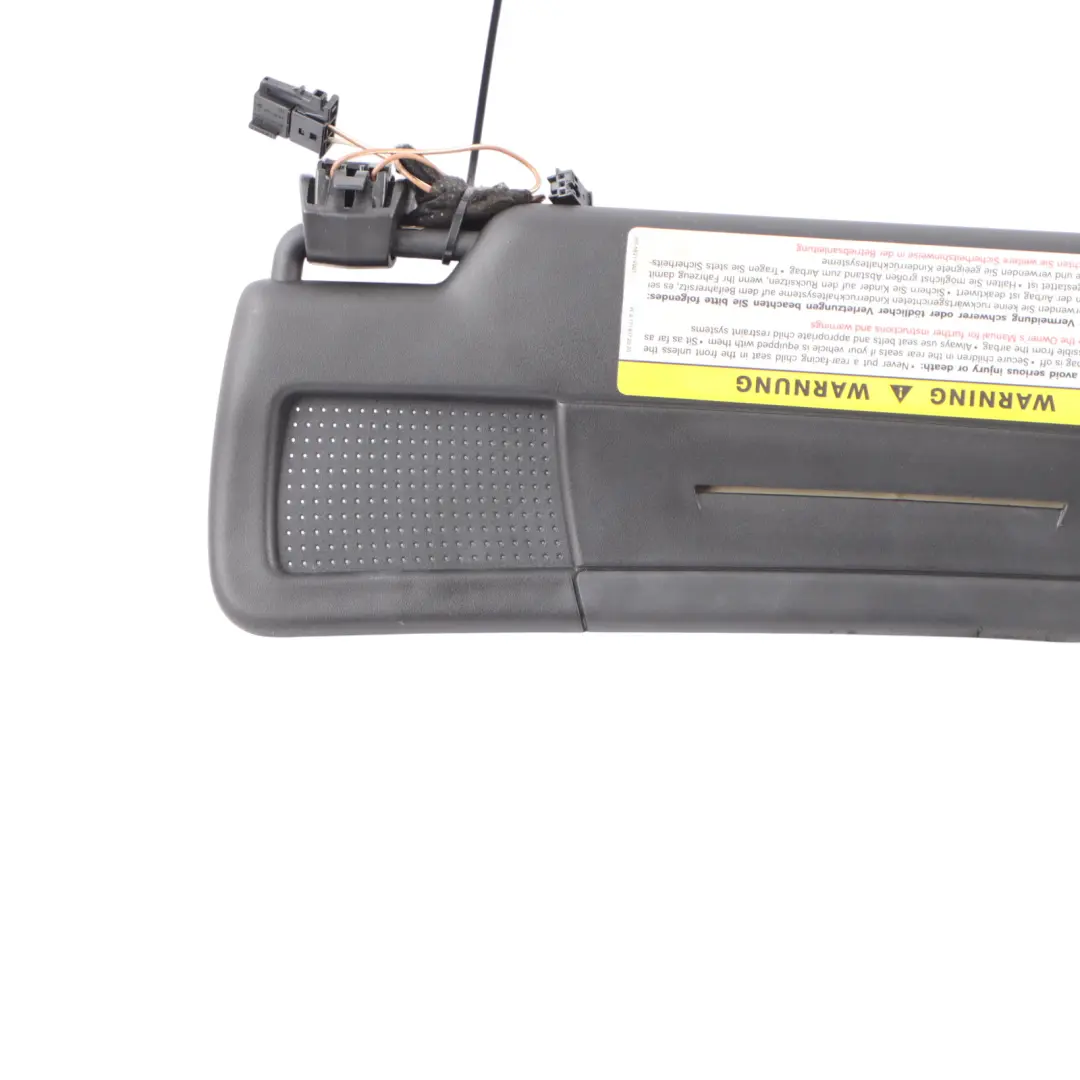 Vorderseite Sonnenblende Spiegel Schwarz Links für Mercedes SLK R171 mit Teilenummer A1718100310 Mercedes SLK R171 Vorderseite Sonnenblende Spiegel Schwarz Links - SKU A1718100310-1 - Teilenummer A1718100310