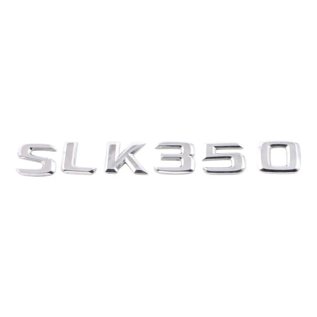 Bootlid Tailgate SLK350 Lettering Emblem Badge to Mercedes R171 Rear with Part number A1718170415 Mercedes R171 Rear Bootlid Tailgate SLK350 Lettering Emblem Badge - SKU A1718170415 - Part number A1718170415
