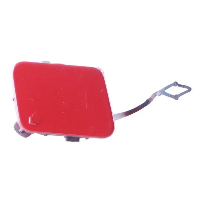Front Bumper Towing Hook Eye Cover Feueropal Fire Opal Red - 590 to Mercedes R171 with Part number A1718850223 Mercedes R171 Front Bumper Towing Hook Eye Cover Feueropal Fire Opal Red - 590 - SKU A1718850223-FUP - Part number A1718850223