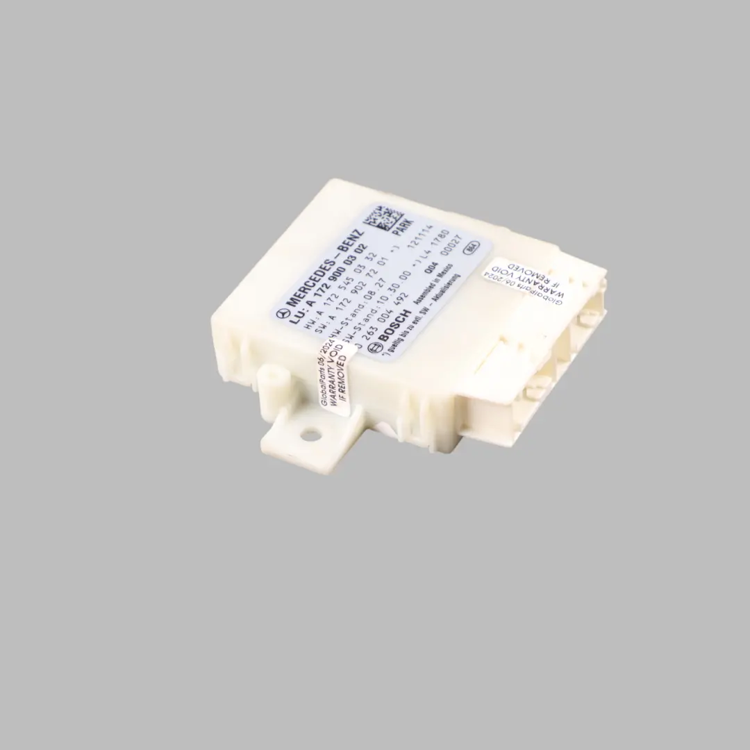 PDC Sensore distanza parcheggio Unità modulo controllo per Mercedes R172 con numero di parte A1729000302 Mercedes R172 PDC Sensore distanza parcheggio Unità modulo controllo - SKU A1729000302 - Numero di parte A1729000302