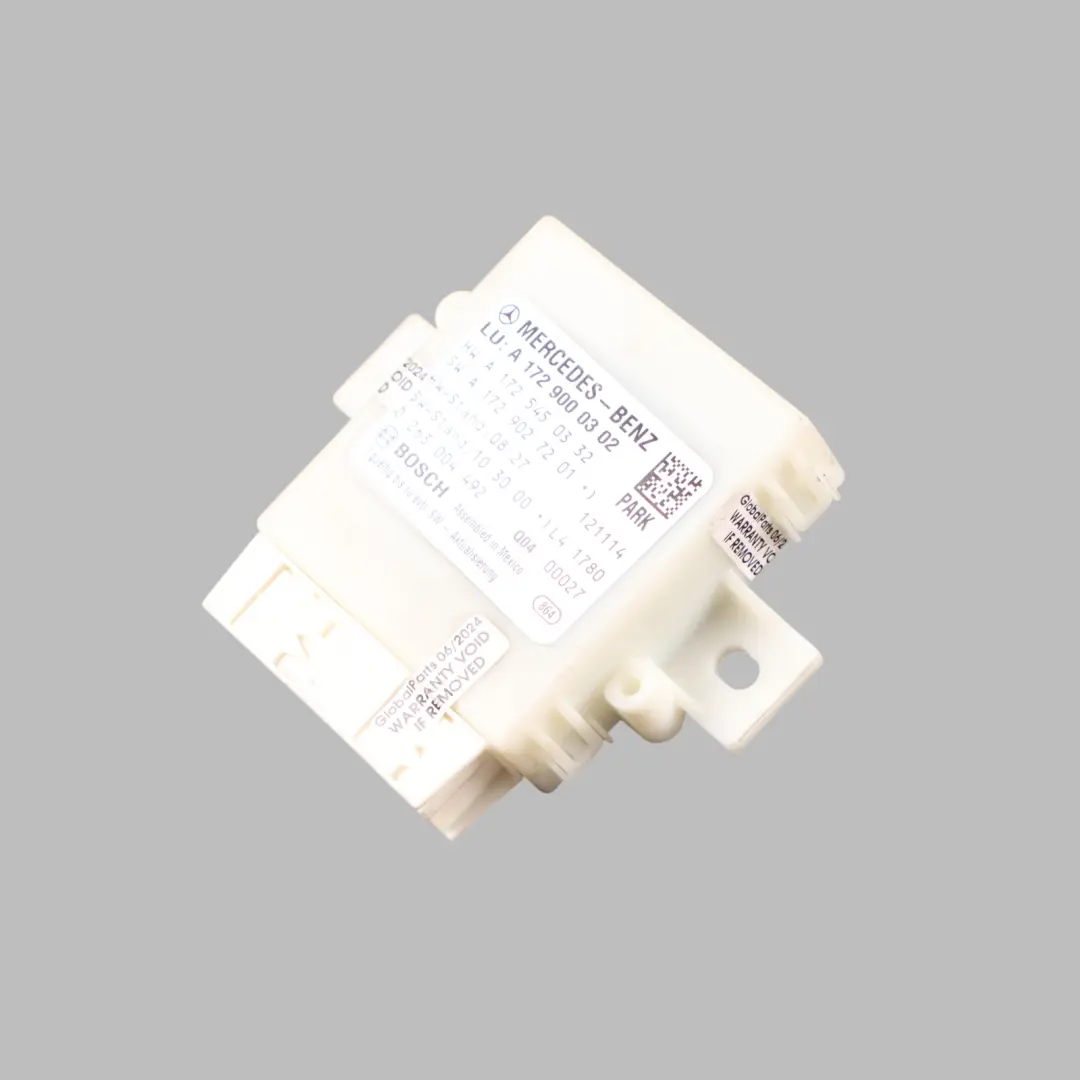 PDC Sensore distanza parcheggio Unità modulo controllo per Mercedes R172 con numero di parte A1729000302 Mercedes R172 PDC Sensore distanza parcheggio Unità modulo controllo - SKU A1729000302 - Numero di parte A1729000302