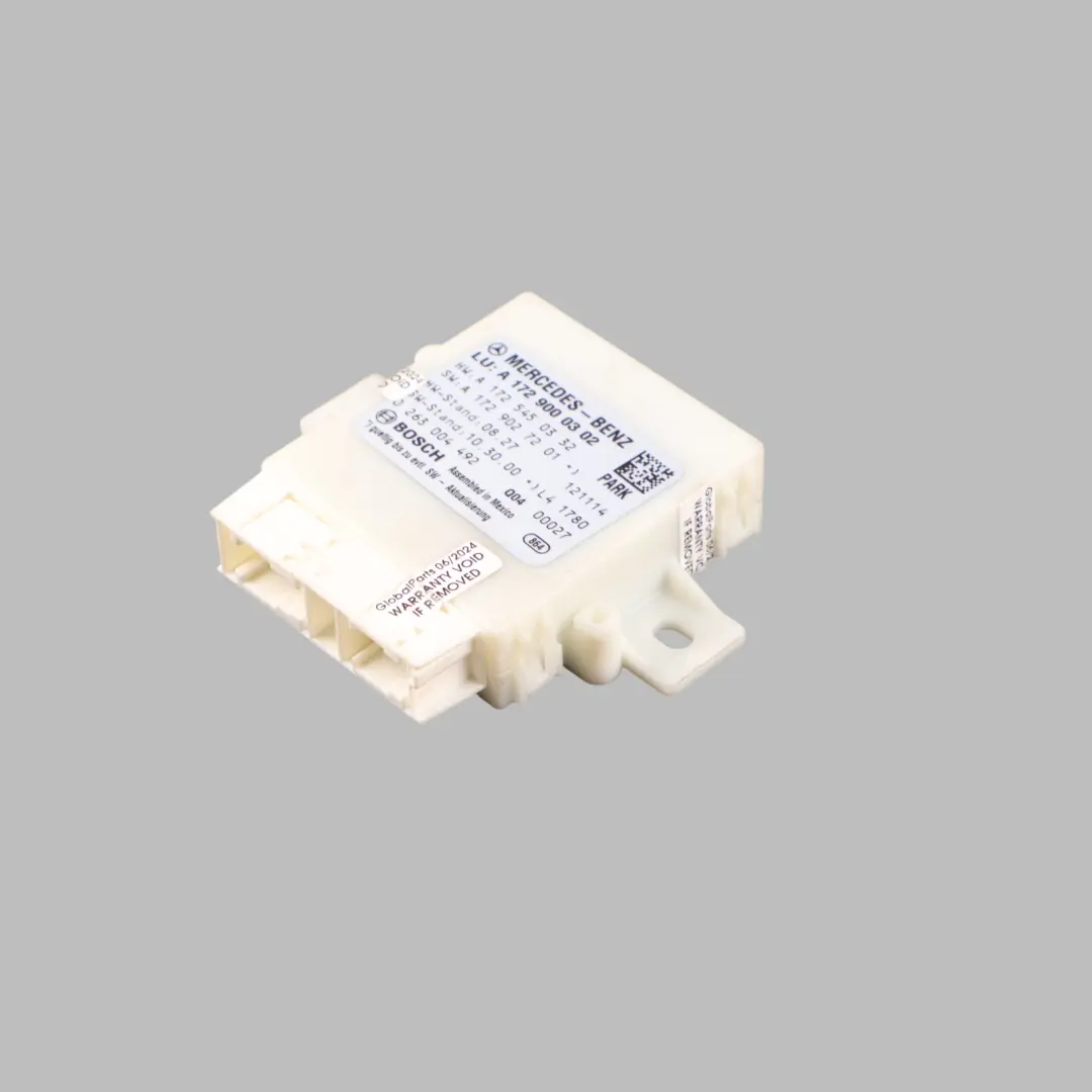 PDC Sensore distanza parcheggio Unità modulo controllo per Mercedes R172 con numero di parte A1729000302 Mercedes R172 PDC Sensore distanza parcheggio Unità modulo controllo - SKU A1729000302 - Numero di parte A1729000302