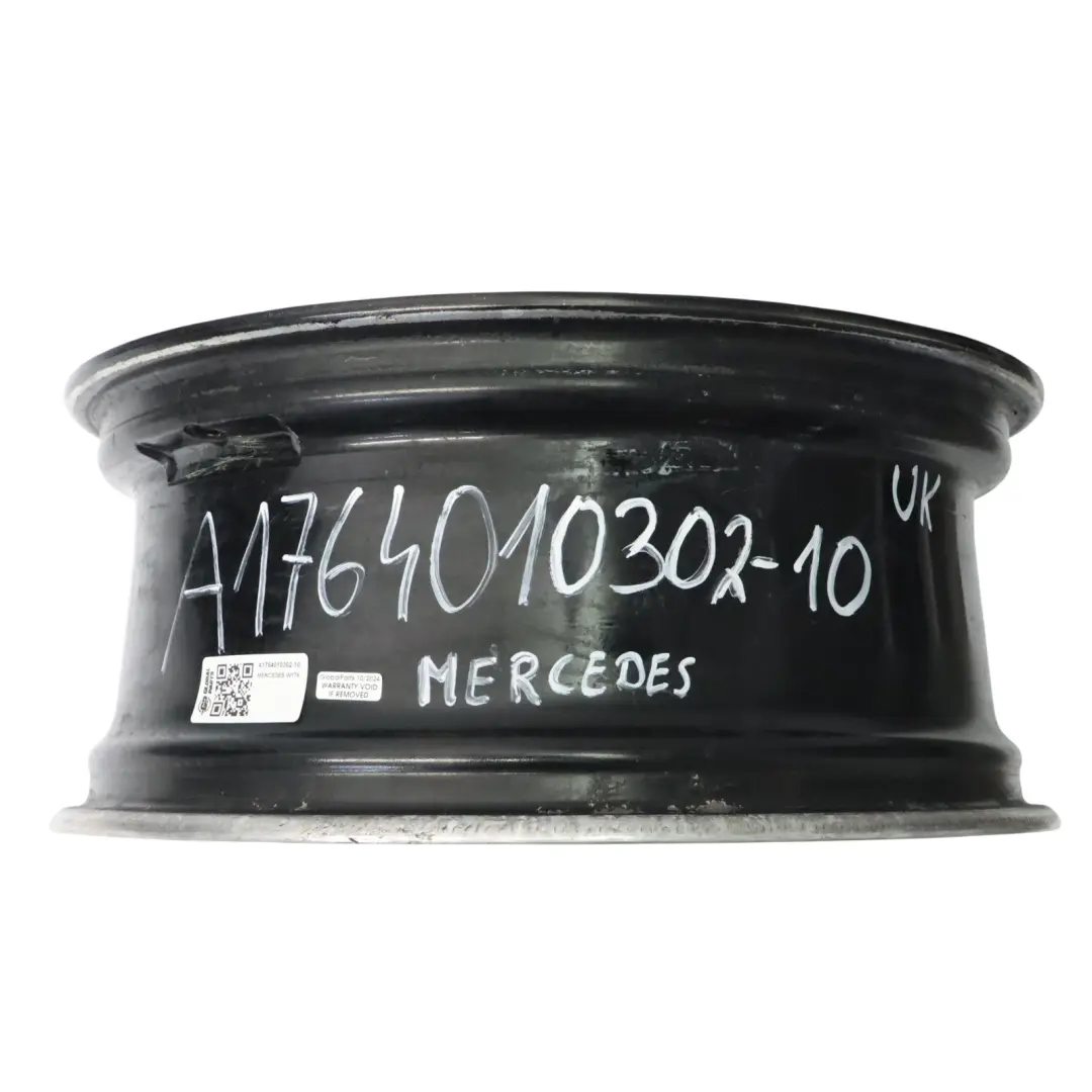 Alloy Rim 18" 5 Double Spoke ET:52 7.5J to Mercedes W176 W246 AMG Wheel with Part number A1764010302 Mercedes W176 W246 AMG Wheel Alloy Rim 18" 5 Double Spoke ET:52 7.5J - SKU A1764010302-10 - Part number A1764010302