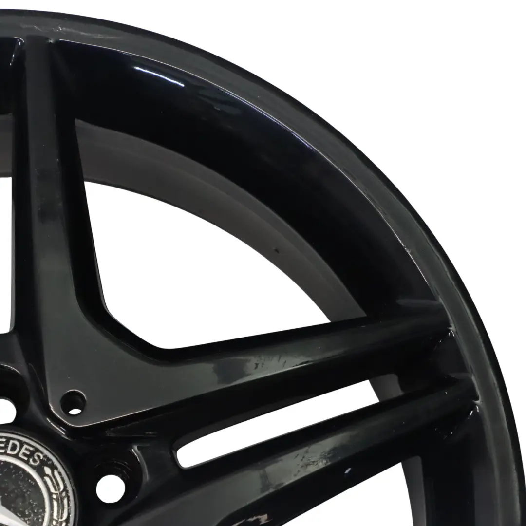 Mercedes W176 W246 AMG Wheel Alloy Rim 18" 5 Double Spoke ET:52 7.5J - SKU A1764010302-10 - Part number A1764010302
