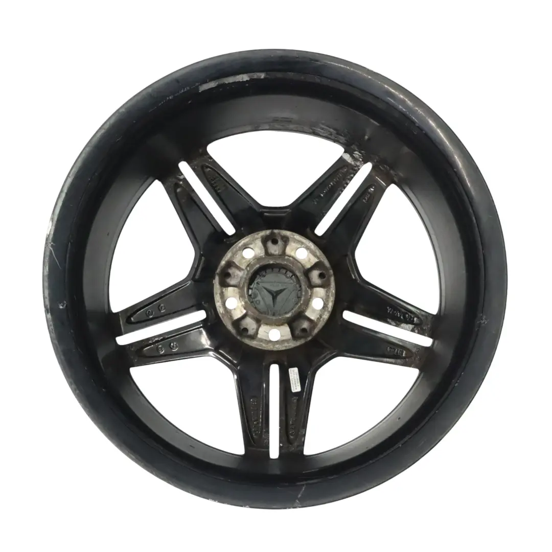 Alloy Rim 18" 5 Double Spoke ET:52 7.5J to Mercedes W176 W246 AMG Wheel with Part number A1764010302 Mercedes W176 W246 AMG Wheel Alloy Rim 18" 5 Double Spoke ET:52 7.5J - SKU A1764010302-10 - Part number A1764010302