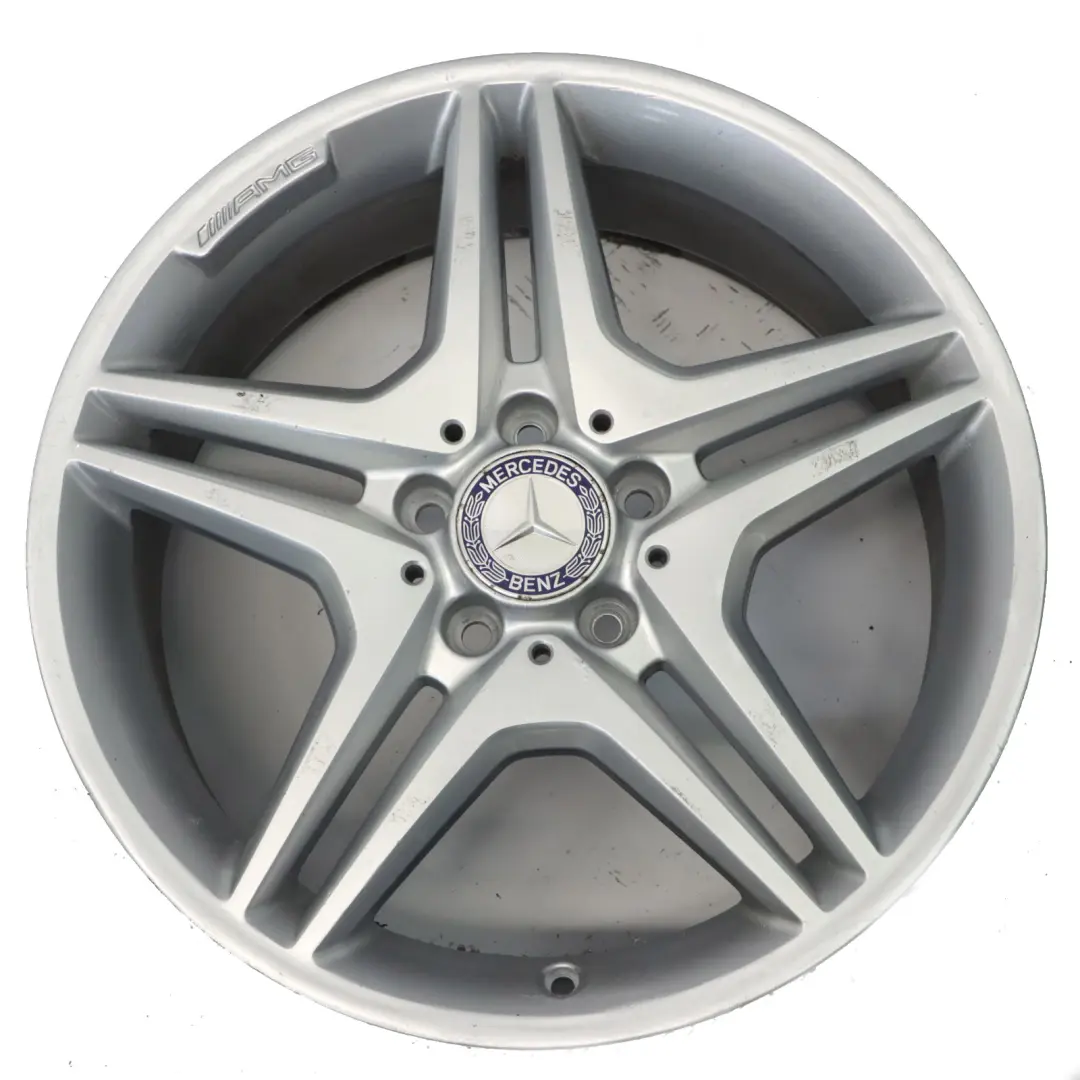 Alloy Rim 18" 5 Double Spoke ET:52 7.5J to Mercedes W176 W246 AMG Wheel with Part number A1764010302 Mercedes W176 W246 AMG Wheel Alloy Rim 18" 5 Double Spoke ET:52 7.5J - SKU A1764010302-5 - Part number A1764010302