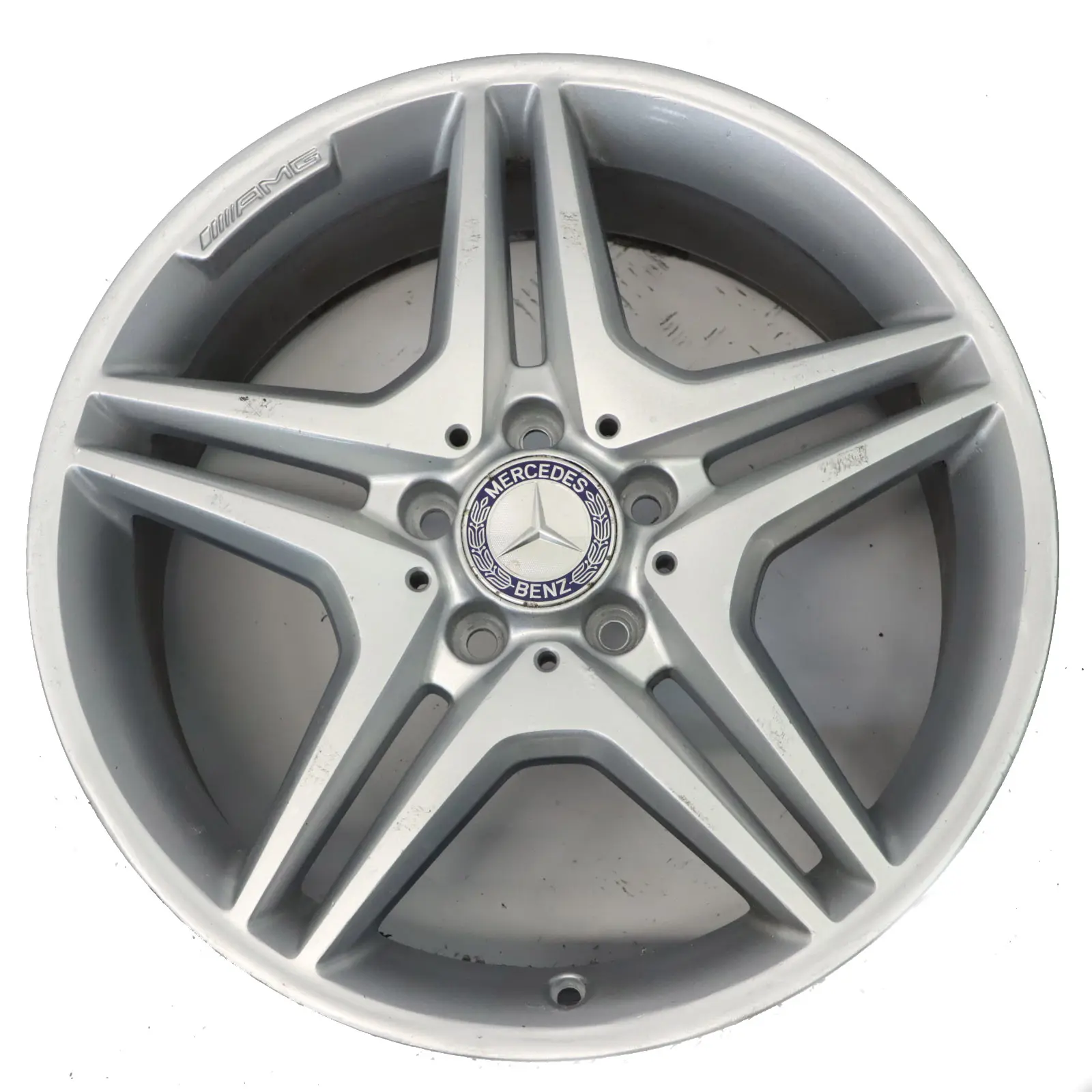 Mercedes W176 W246 AMG Cerchio in lega 18" 5 doppie razze ET:52 7.5J A1764010302