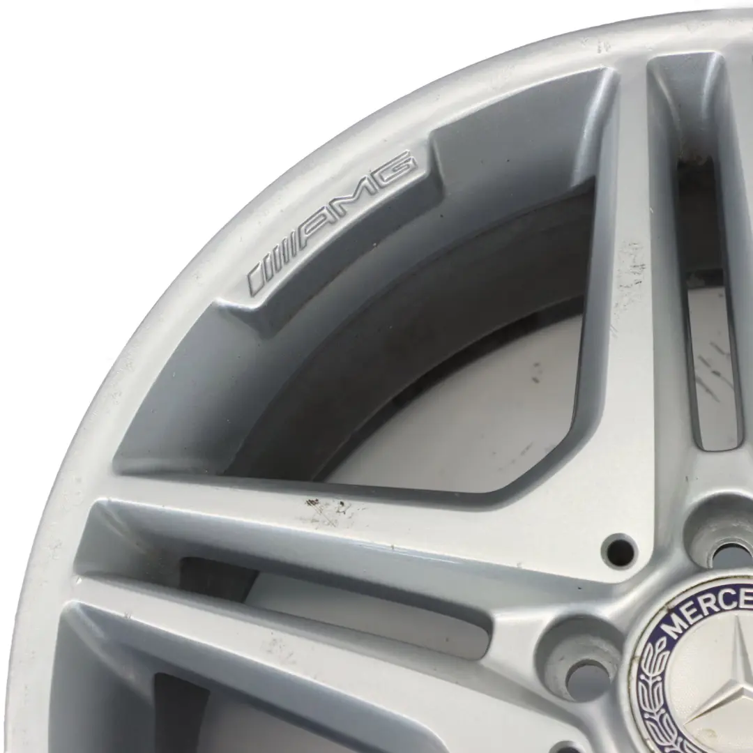 Mercedes W176 W246 AMG Wheel Alloy Rim 18" 5 Double Spoke ET:52 7.5J - SKU A1764010302-5 - Part number A1764010302