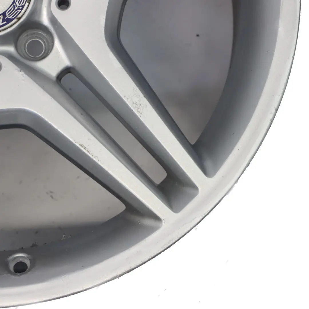 Alloy Rim 18" 5 Double Spoke ET:52 7.5J to Mercedes W176 W246 AMG Wheel with Part number A1764010302 Mercedes W176 W246 AMG Wheel Alloy Rim 18" 5 Double Spoke ET:52 7.5J - SKU A1764010302-5 - Part number A1764010302