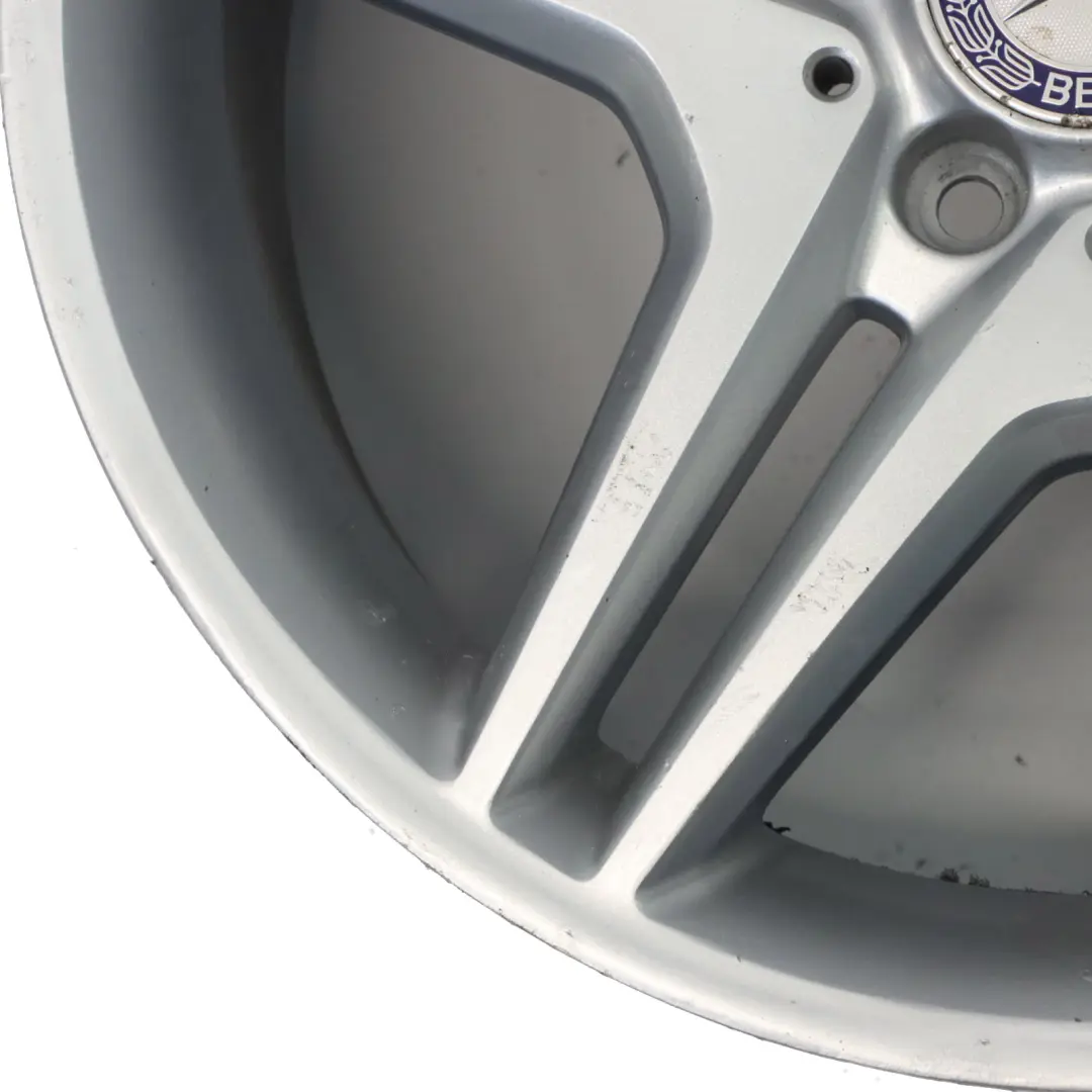 Mercedes W176 W246 AMG Wheel Alloy Rim 18" 5 Double Spoke ET:52 7.5J - SKU A1764010302-5 - Part number A1764010302