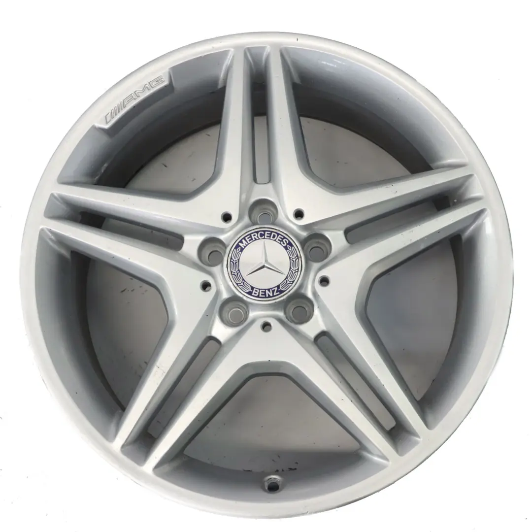 Mercedes W176 W246 AMG Wheel Alloy Rim 18" 5 Double Spoke ET:52 7.5J - SKU A1764010302-6 - Part number A1764010302