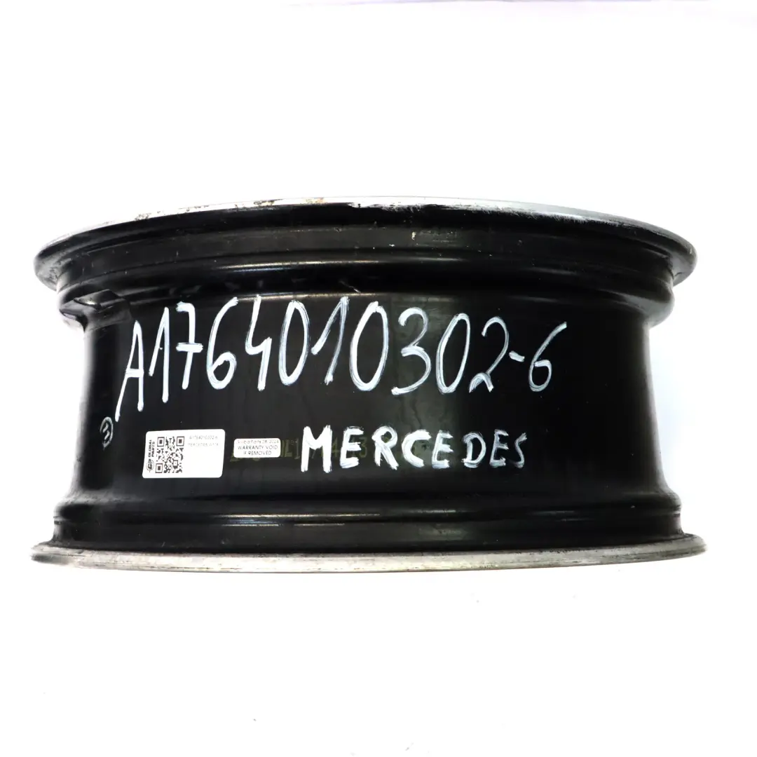 Alloy Rim 18" 5 Double Spoke ET:52 7.5J to Mercedes W176 W246 AMG Wheel with Part number A1764010302 Mercedes W176 W246 AMG Wheel Alloy Rim 18" 5 Double Spoke ET:52 7.5J - SKU A1764010302-6 - Part number A1764010302