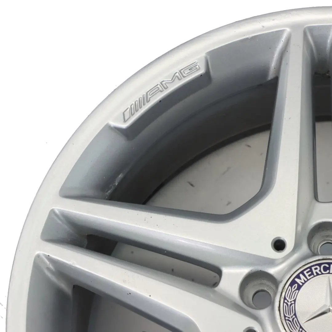 Mercedes W176 W246 AMG Wheel Alloy Rim 18" 5 Double Spoke ET:52 7.5J - SKU A1764010302-6 - Part number A1764010302