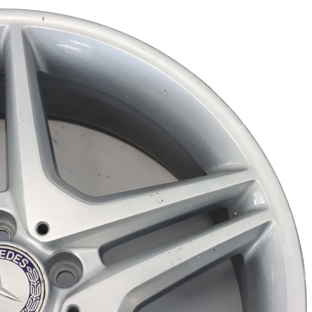 Mercedes W176 W246 AMG Wheel Alloy Rim 18" 5 Double Spoke ET:52 7.5J - SKU A1764010302-6 - Part number A1764010302