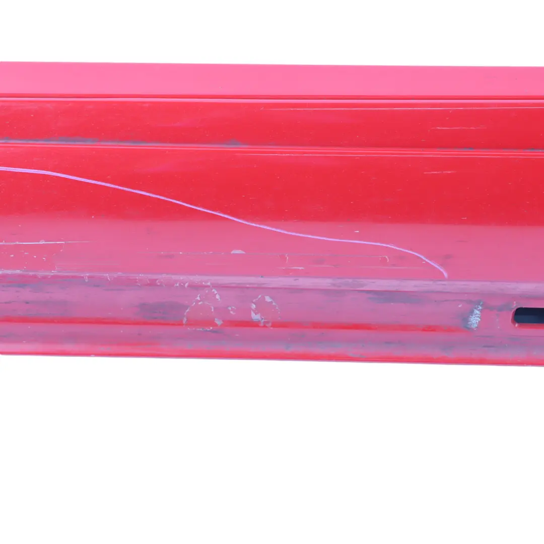 Side Skirt AMG Left N/S Door Sill Cover Jupiter Red - 589 to Mercedes W176 W246 with Part number A1766980054 Mercedes W176 W246 Side Skirt AMG Left N/S Door Sill Cover Jupiter Red - 589 - SKU A1766980054-JUR - Part number A1766980054
