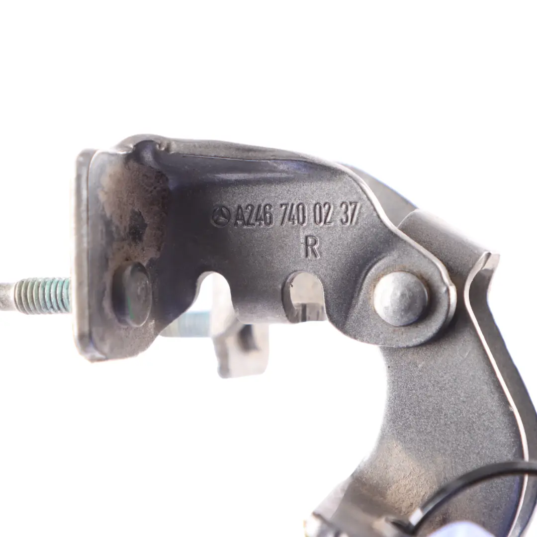 Boot Lid Trunk Hinge Right O/S Mountain Grey 787 to Mercedes W176 Rear with Part number A1767402900 Mercedes W176 Rear Boot Lid Trunk Hinge Right O/S Mountain Grey 787 - SKU A1767402900-MG - Part number A1767402900