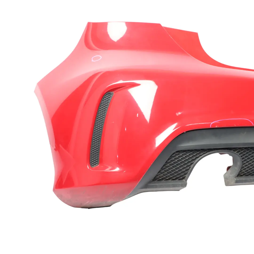Zderzak Tylny AMG Czerwony Jupiter Red - 589 do Mercedes W176 o numerze A1768805740 Mercedes W176 Zderzak Tylny AMG Czerwony Jupiter Red - 589 - SKU A1768805740-JUR - Numer Części A1768805740