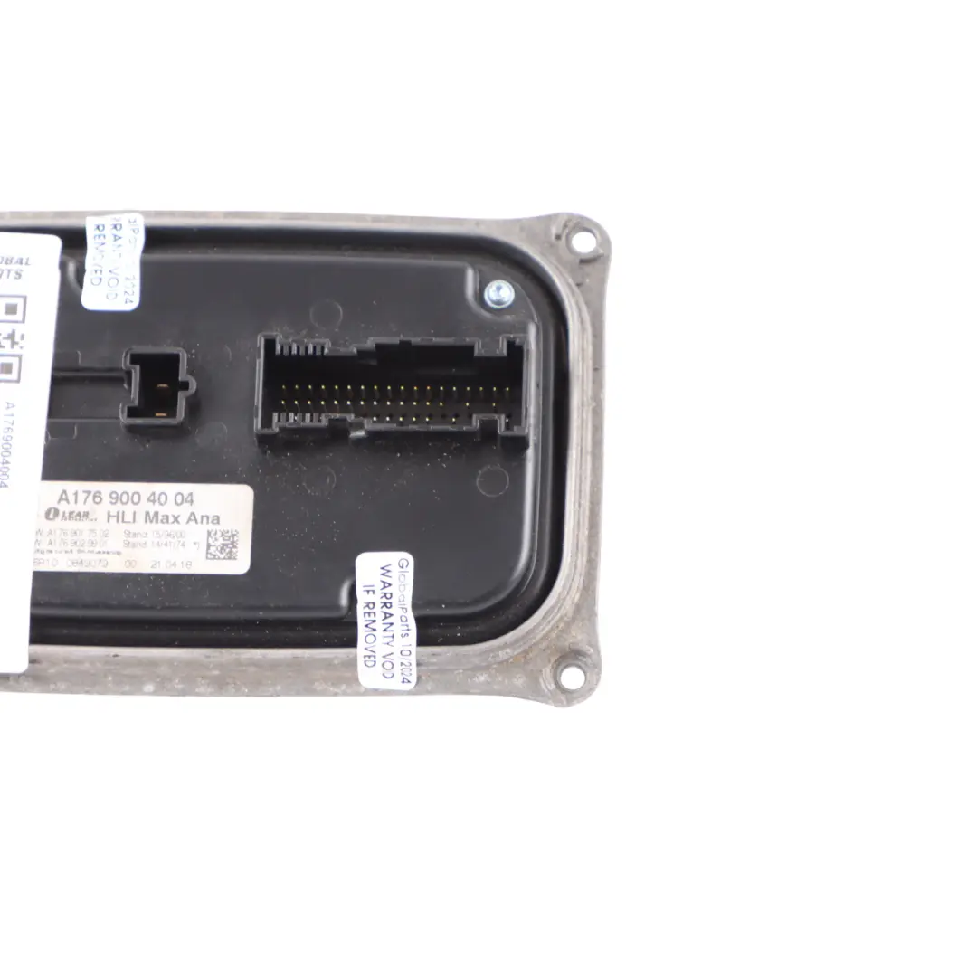 Headlight Module LED Ballast Control Unit to Mercedes R172 R231 with Part number A1769004004 Mercedes R172 R231 Headlight Module LED Ballast Control Unit - SKU A1769004004 - Part number A1769004004