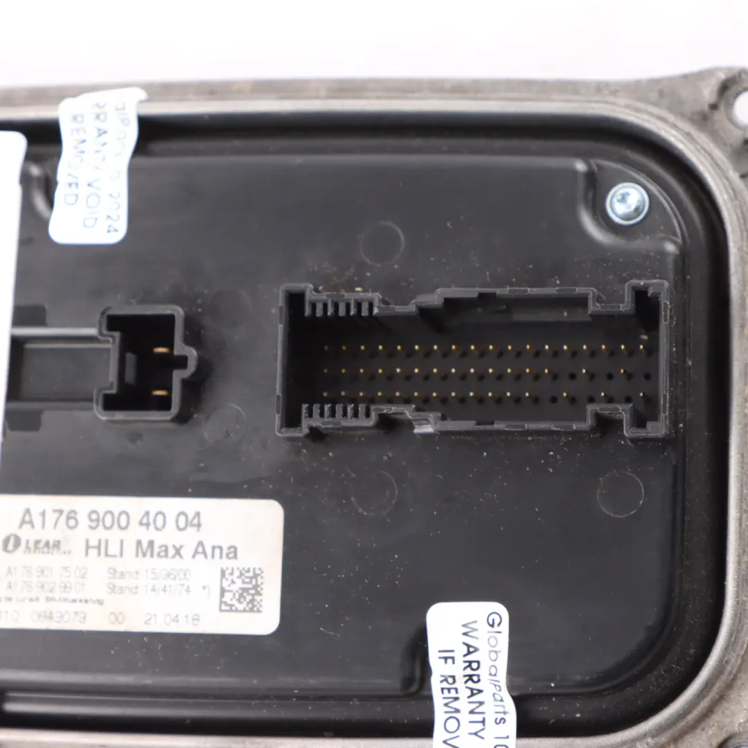 Headlight Module LED Ballast Control Unit to Mercedes R172 R231 with Part number A1769004004 Mercedes R172 R231 Headlight Module LED Ballast Control Unit - SKU A1769004004 - Part number A1769004004