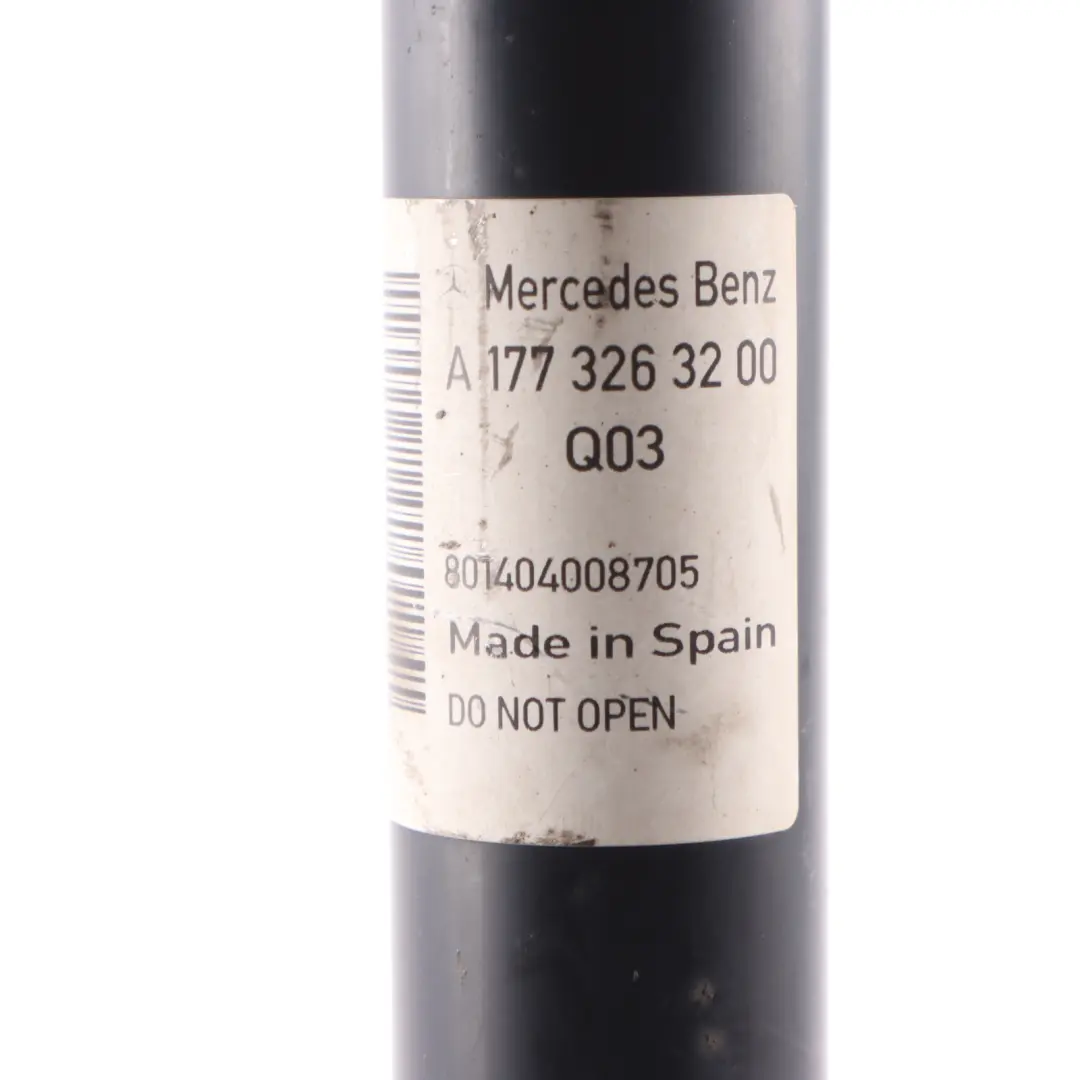 Amortisseur Arrière Gauche Droite Sans Pièce Rechange pour Mercedes V177 à propos du numéro de pièce A1773263200 Mercedes V177 Amortisseur Arrière Gauche Droite Sans Pièce Rechange - SKU A1773263200 - Numéro de pièce A1773263200