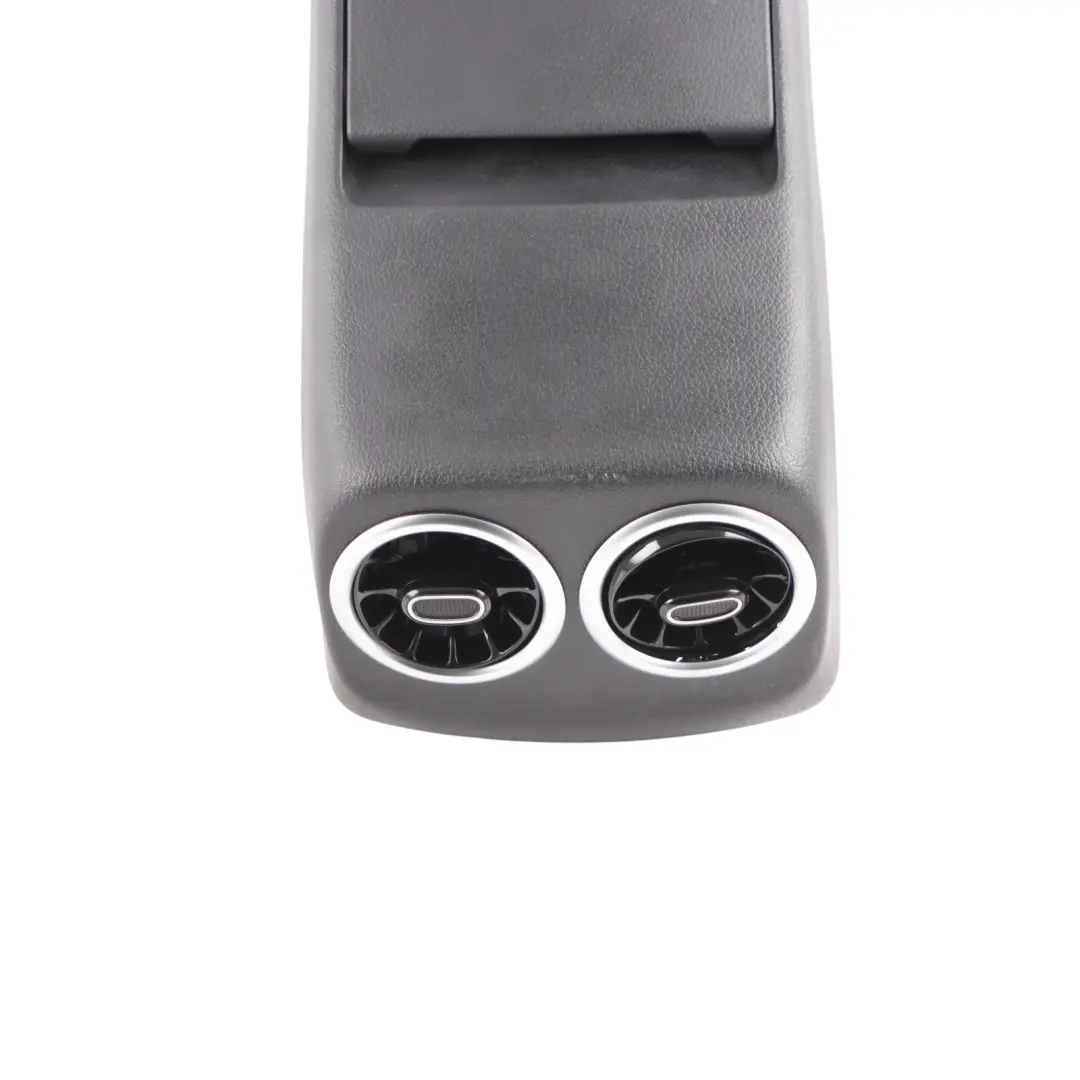 Centre Console Rear Air Vent Nozzle Grill Tray Black to Mercedes W177 with Part number A1776803701 Mercedes W177 Centre Console Rear Air Vent Nozzle Grill Tray Black - SKU A1776803701 - Part number A1776803701