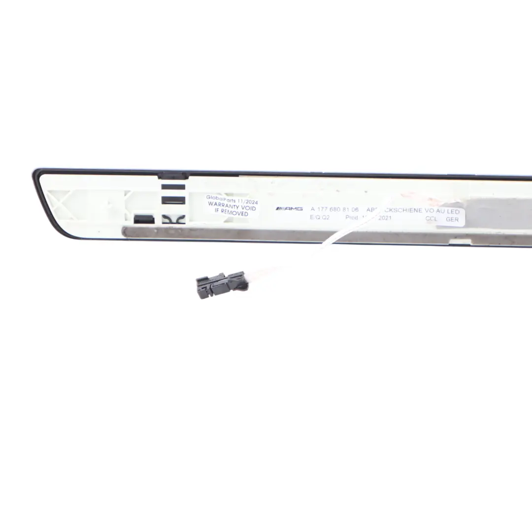 Mercedes W177 AMG Front Illuminated Door Sill Scuff Strip Plate - SKU A1776808106 - Part number A1776808106