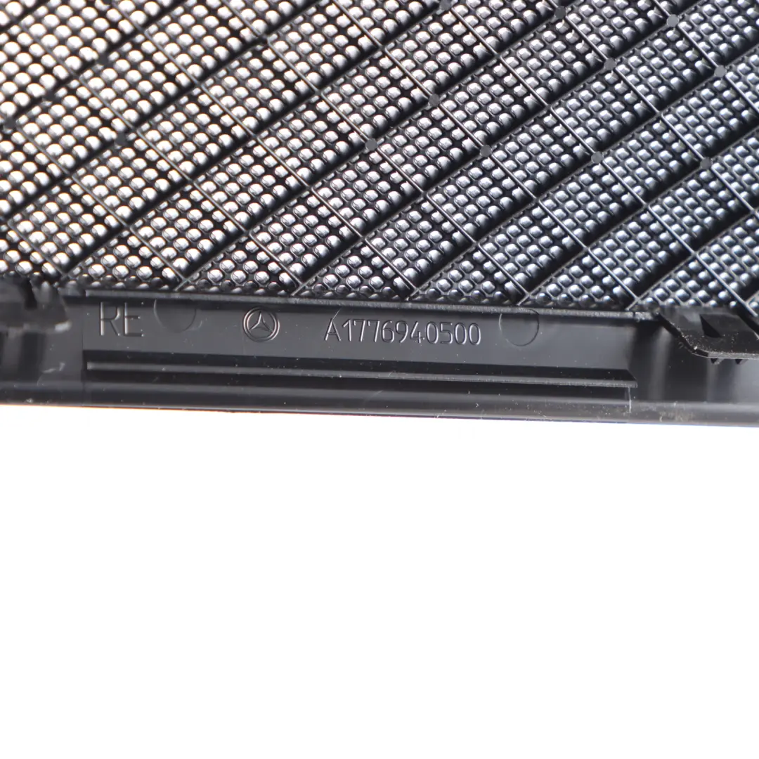 Shelf Speaker Tweeter Trim Cover Panel Right O/S to Mercedes V177 Rear with Part number A1776940500 Mercedes V177 Rear Shelf Speaker Tweeter Trim Cover Panel Right O/S - SKU A1776940500 - Part number A1776940500
