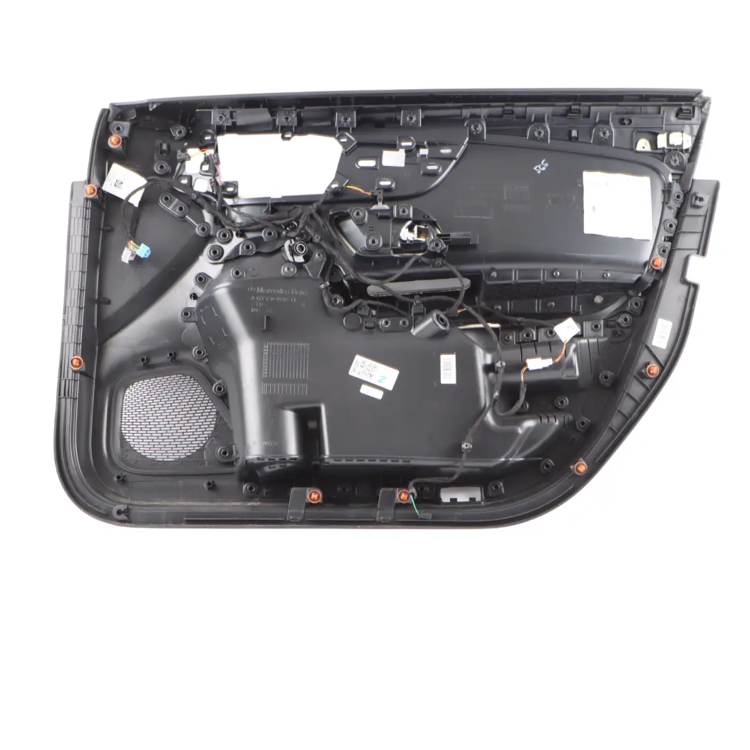 Mercedes W177 Door Card Front Left N/S Trim Panel Cover Interior Leather Grey - SKU A1777202300-3 - Part number A1777202300