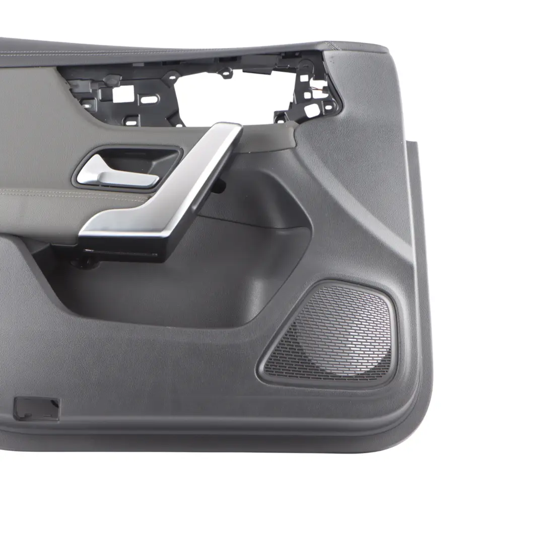 Door Card Front Left N/S Trim Panel Cover Interior Leather Grey to Mercedes W177 with Part number A1777202300 Mercedes W177 Door Card Front Left N/S Trim Panel Cover Interior Leather Grey - SKU A1777202300-3 - Part number A1777202300