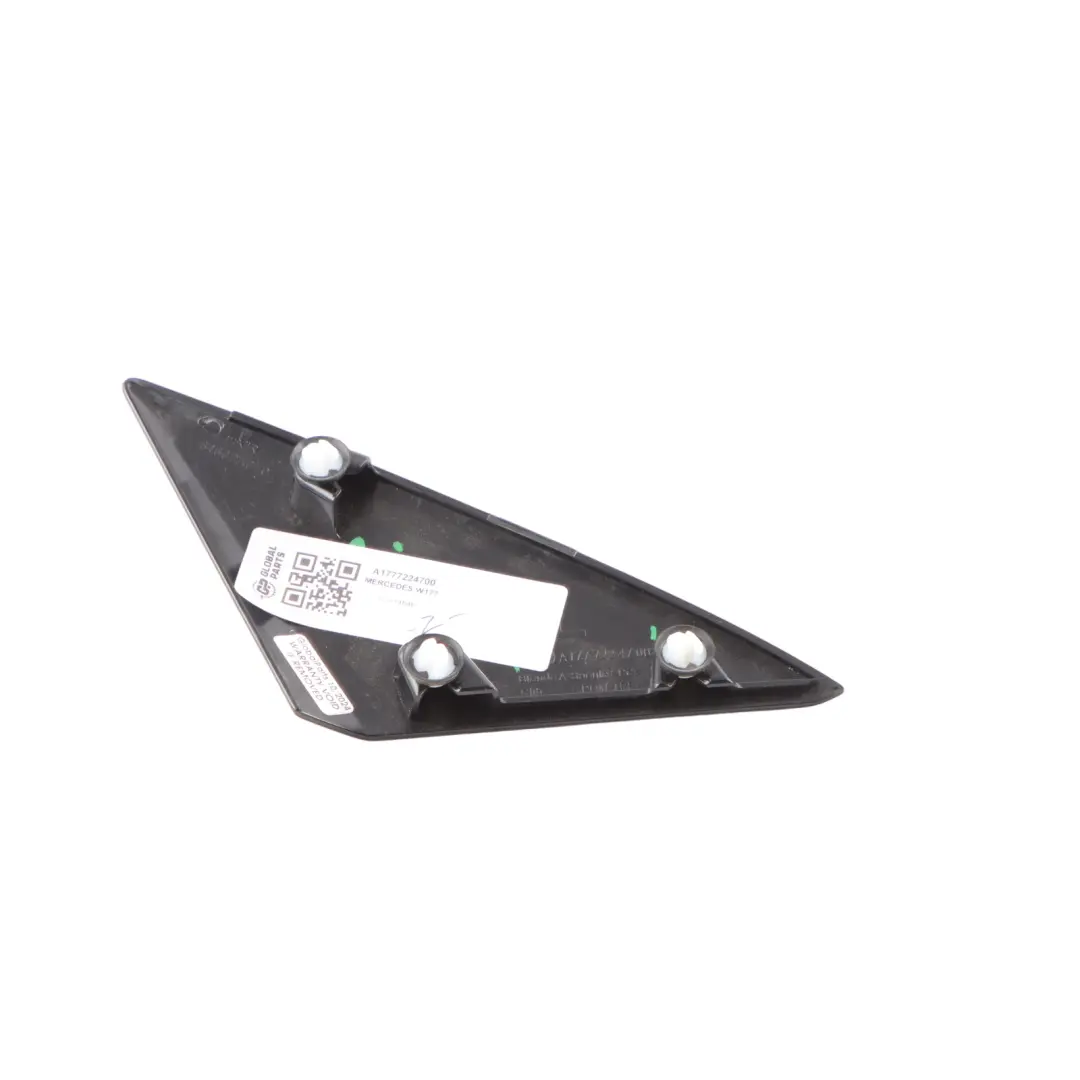 Mercedes W177 Specchio Rivestimento Anteriore Sinistro Alto Lucido - SKU A1777224700 - Numero di parte A1777224700